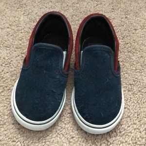 Vans slip on toddler size 6